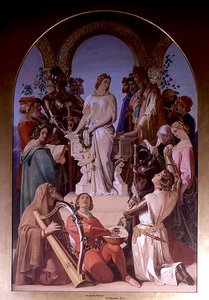 Der Geist der Ritterlichkeit von Daniel Maclise