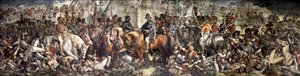 Das Treffen von Wellington und Blücher nach der Schlacht von Waterloo von Daniel (1806 70) Maclise
