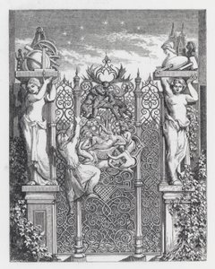 Illustration zu Tennysons Gedicht, Die Prinzessin von Daniel (after) Maclise