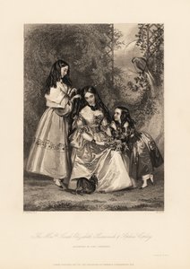Sarah Elizabeth, Susannah und Sophia Copley, Töchter von John Copley