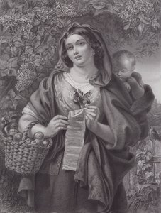 Der Balladensänger von Daniel (after) Maclise
