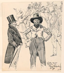 Zwei Dandys im Gespräch von Daniel Carter Beard