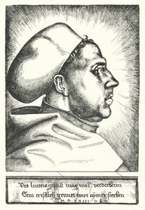 Martin Luther, deutscher protestantischer Reformator