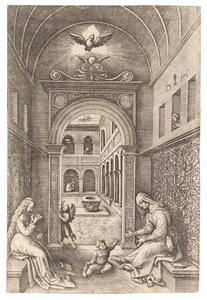 Die Jungfrau und das Kind mit der heiligen Anna, ca. 1500