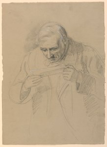 Zeichnung, Vater von Daniel Huntington, 1859 von Daniel Huntington
