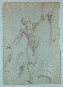Studie für "Mercys Traum" von Daniel Huntington
