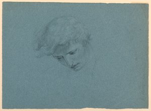 Studie für "Mercys Traum" von Daniel Huntington