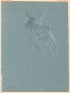 Studie für "Mercys Traum" von Daniel Huntington