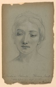 Zeichnung, Studie für "Der Goldschmied", 5. Juni 1883 von Daniel Huntington