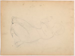 Kniende Frau, ca. 1852 von Daniel Huntington