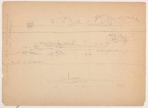 East River vom Deck eines Dampfschiffs