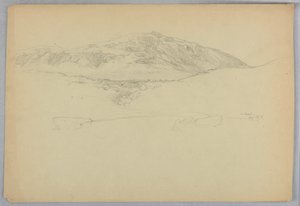 Landschaftsskizze, Mount Desert, Maine von Daniel Huntington