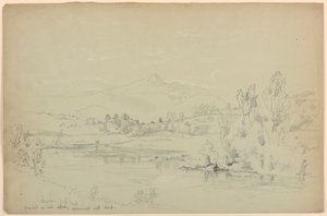 Mount Chocorua, vom Bach aus von Daniel Huntington