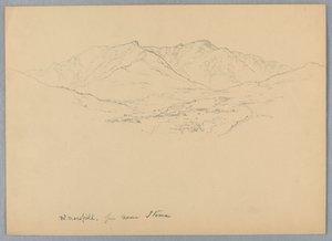 Mt. Mansfield von der Nähe von Stowe, Vermont von Daniel Huntington