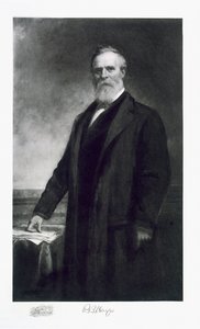 Rutherford B. Hayes, 19. Präsident der Vereinigten Staaten von Amerika, veröffentlicht 1901