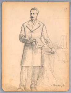 Studie für Porträt von James Prendergast