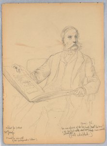 Studie für ein Porträt von Mr. Morris K. Jesup, Esq.