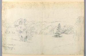 Der Hudson River und die Catskills von Barrytown