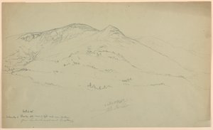 Welch Mountain in Waterville und Thornton, New Hampshire, von Sandwich Notch Road, Campton von Daniel Huntington