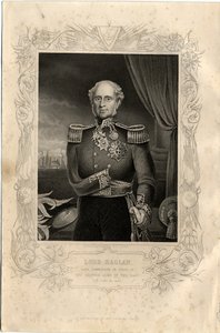 Porträt von Lord Raglan, 1856