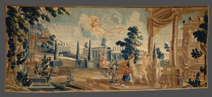 Pygmalion, aus Geschichten von Ovid von Daniel Janssens