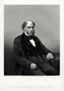 Archibald Alison, schottischer didaktischer und philosophischer Schriftsteller, ca. 1880 von Daniel John Pound