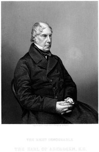 George Gordon, 4. Earl of Aberdeen 1784-1860, schottischer Staatsmann, ca. 1860