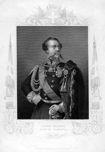 Viktor Emanuel, König von Sardinien, 19. Jahrhundert