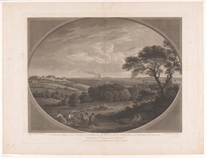 Ansicht von London, gesehen von Hampstead Heath