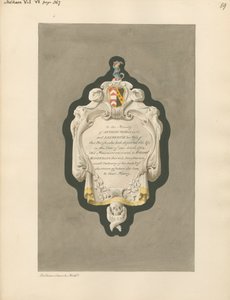 Denkmal für Anthony und Katherine Nourse aus der Fulham Kirche von Daniel Lysons