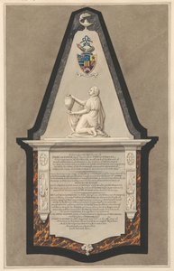 Gedenkstätte für Fysh Deburgh aus der Drayton Kirche