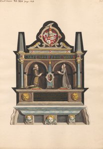 Gedenkstätte für Giles Breame aus der Kirche von East Ham