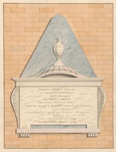 Gedenkstätte für Henry Flitcroft aus der Kirche von Teddington