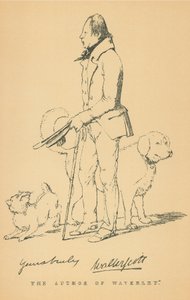 Sir Walter Scott von Daniel Maclise