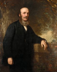 Porträt von Peter Denny, Schiffbauer und Schiffseigner aus Dumbarton (Schottland) von Daniel Macnee