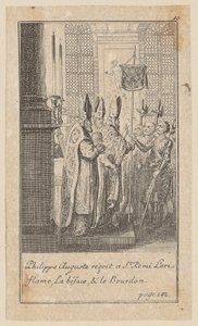 Blatt 10 zur "Historie de Croïsades" von Joh. Christoph Mayer von Daniel Nikolaus Chodowiecki