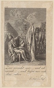 Blatt 12 zu Shakespeares "Coriolan" von Daniel Nikolaus Chodowiecki