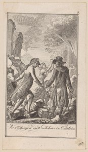 Blatt 8 der "Darstellungen aus der neuen Geschichte" von Daniel Nikolaus Chodowiecki