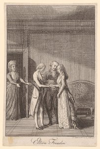 Elternfreuden von Daniel Nikolaus Chodowiecki