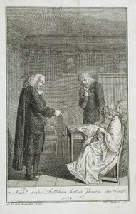 Illustration zu Beckers Pocketbook für 1799 von Daniel Nikolaus Chodowiecki