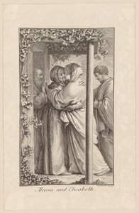 Maria und Elisabeth von Daniel Nikolaus Chodowiecki