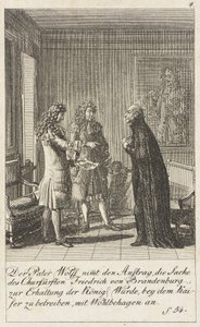 Tafel 4 für „Geschichte Brandenburgs für 1793“ von Daniel Nikolaus Chodowiecki