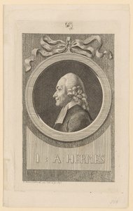 Porträt von Ioh. Aug. Hermes von Daniel Nikolaus Chodowiecki