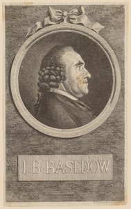 Porträt von Johannes Bernhard Basedow von Daniel Nikolaus Chodowiecki