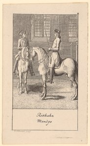 Reitbahn von Daniel Nikolaus Chodowiecki