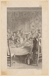 Seine dritte Frau von Daniel Nikolaus Chodowiecki