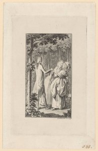 Titelkupfer zu Jean-Jacques Rousseaus "Heloise" von Daniel Nikolaus Chodowiecki