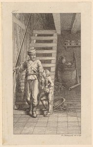 Titelkupfer zu Schummels Wilhelm von Blumenthal, erster Teil von Daniel Nikolaus Chodowiecki