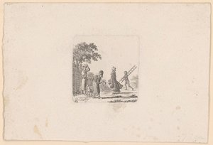 Verschiedene Figuren von Daniel Nikolaus Chodowiecki
