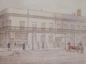 Assembly Rooms & Williams Library, Cheltenham, 1821 von Daniel Thomas Egerton